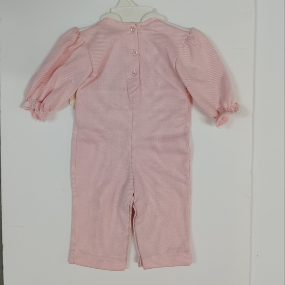 NEW VTG Heathtex Infant One Piece Knit Romper - Picture 7 of 12